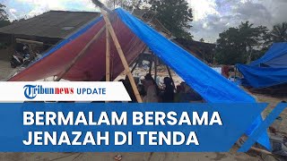 Kisah Pilu Korban Gempa Cianjur, Bermalam Bersama Jenazah di Tenda Pengungsian, Hanya Ditutupi Jarik