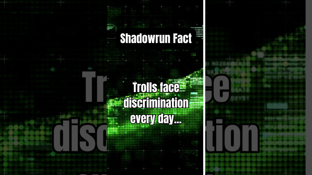 Shadowrun Facts – 39 #shorts #shadowrun