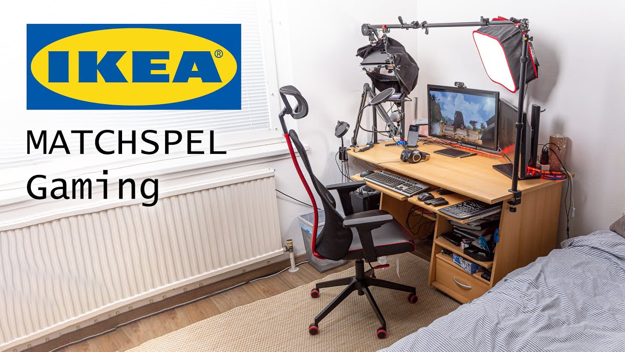 Ikea MATCHSPEL Gaming 🕹️ Stuhl Montage 🔨 - YouTube