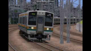 【Railsim2】東海道線 211系15両 新子安通過シーン