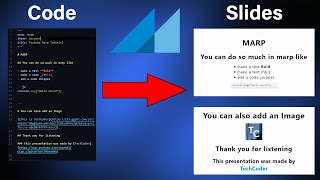 MARP TUTORIAL: Make Presentation Slides with Code!