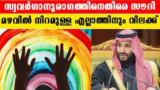 Saudi Arabia | മഴവില്ലഴക് കുട്ടികളെ വഴിതെറ്റിക്കും