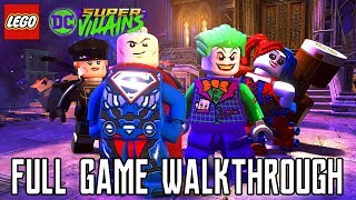 LEGO DC Super Villains FULL GAME Walkthrough (PS4 Pro) No Commentary @ 1080p HD ✔