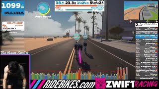 (LIVE STREAM) THE BEST ZWIFT RACING I'VE EVER DONE!