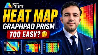 How to Make a Heat Map in GraphPad Prism | Easy Tutorial #drmnkayani