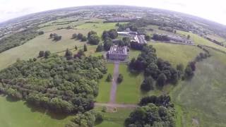 Garbally, Ballinasloe, Galway, Ireland - 4K HD aerial footage