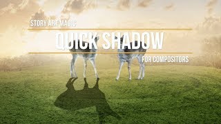 Quick Shadow Photoshop Action Tutorial