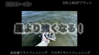 〜負けずにキャスト！〜Flyfishing 2024年9月浜名湖クロダイ