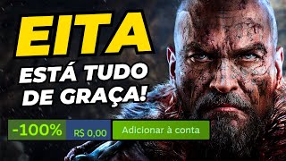 UAU! DLC de R$46 GRÁTIS, festival do amor na Gog, cupons especiais e gratuidades na Steam!