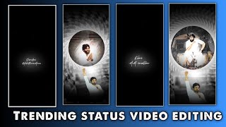 New Trending leader status video editing in alight motion || Viral video editing in telugu