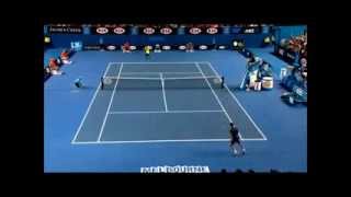 Gael Monfils vs Gilles Simon Amazing 71 Shot Australian Open