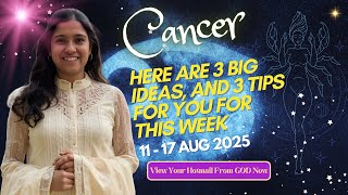 ♋️ Cancer, Know What Stars Have In Store For You This Week 11 Aug - 17 Aug 2025 | View Your...