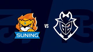 【2020全球總決賽】小組賽 第五天 SN vs G2