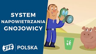 System napowietrzania gnojowicy JFC Polska   działanie