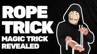 Amazing Rope Trick With a Surprise Ending 🪄 #tricks #magic #magictricks #foryou