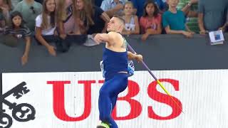 Zurich 2019 | Men's Javelin Throw|  Final FULL COMPETITION IN HD