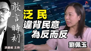 揭秘反對派控制的區議會 區議員劉佩玉：2比23的議會霸凌 「法治」只有他們說才算