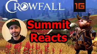 summit1g reacts to Crowfall and Zybak Slayer Duelist PvP videos (Crowfall Gameplay)