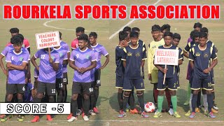 Football Match Highlights | Hamirpur Vs Lathikata | Rourkela Sports Association 2023