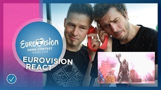 REACT TO EUROVISION: Mahmood, John Lundvik, Michael Rice and Darude feat. Sebastian Rejman