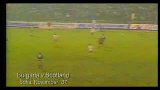 Scotland Bulgaria 1988 European Qualifier Gary Mackay Goal