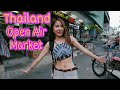 Udomsuk Walk Open Air Market In Bangkok Thailand