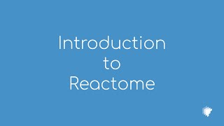 Introduction to Reactome