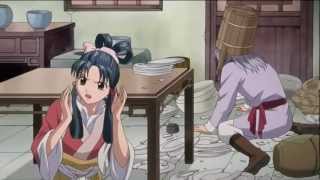 Saiunkoku Monogatari - Shouka and Seiran help Shuurei clean up