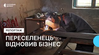 Переселенець з Краматорська відновив бізнес у Дніпрі