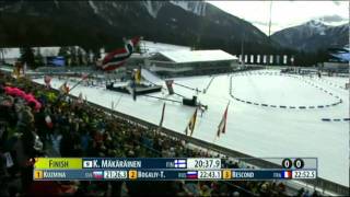 Magdalena Neuner - 29th World Cup win - Antholz Sprint, Jan 2012