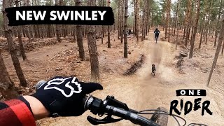 The new trail in Swinley it's so fun!