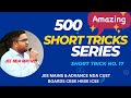 500 short tricks series of maths , short trick no 17 , JEE NDA SSC CGL HSSC ADVANCE MATHS