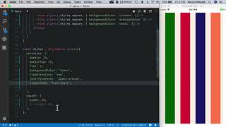 React Native Tutorial - Styling #5 - Justify Content, Align Items and Align Self