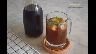 Homemade Nannari Syrup Recipe | Nannari Sarbath - Summer Drink