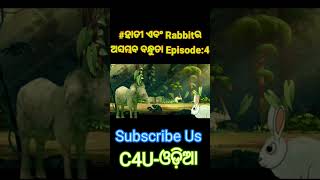 ହାତୀ ଏବଂ Rabbitର ଅସମ୍ଭବ ବନ୍ଧୁତା Episode-6 II  ସାହସୀ Rabbit ଏବଂ ଜ୍ଞାନୀ ହାତୀ II  ହାତୀ ଏବଂ Rsbbit