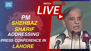 🔴 LIVE | Shehbaz Sharif Speaks At Multi Level Shahdara Chowk Flyover Project | Dawn News English