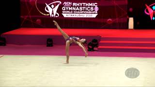 KOLOSOV Margarita (GER) - 2021 Rhythmic Worlds, Kitakyushu (JPN) - Qualifications Hoop