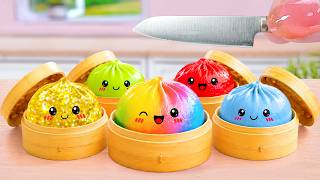 Found A Viral Dumpling Squishy 😮 How To Make Miniature Mystery Dumpling Food 🍟 Tina Mini Cooking