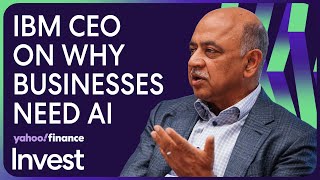 Businesses will be 'disadvantaged' if they don't use AI: IBM CEO