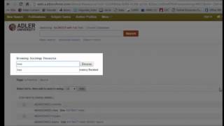 EBSCOhost: Using the thesaurus