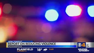 First look at IMPD report on reducing violence