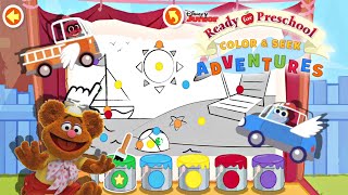 Muppet Babies: Color and Seek Adventures - Learn the colors and paint the summer picture - Disney