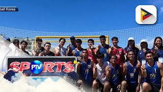 PH beach Handball team, pinataob ang South Korea at Vietnam
