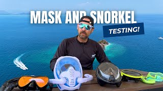 We Tested 5 Snorkel Masks | The Results Were Surprising!