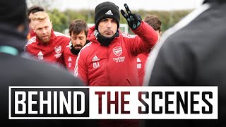 Drills and rondos ahead of Wolves clash | Behind the scenes at Arsenal training centre