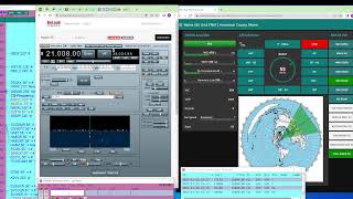 Using BeLoud Maine 2B - 7x7x7 yagi stack at 140' and down - 10 meters