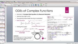 Java for Scientific Computing: System of Complex ODEs