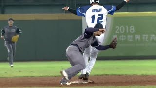 20181125 冬季聯盟 KBO@CPBL 陳晨威盜壘