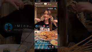 LIVE TIKTOK AURELIA MARCELINE DITEMANI ARI AGASSI tgl 20/11/2023