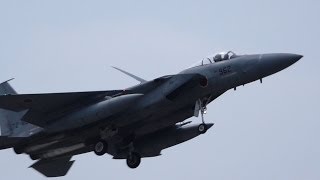 静浜基地航空祭2014 F-15 maneuver flight Demo